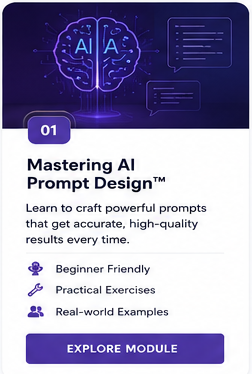 Learn how to communicate effectively with Artificial Intelligence and consistently generate high-quality responses using structured prompt techniques.